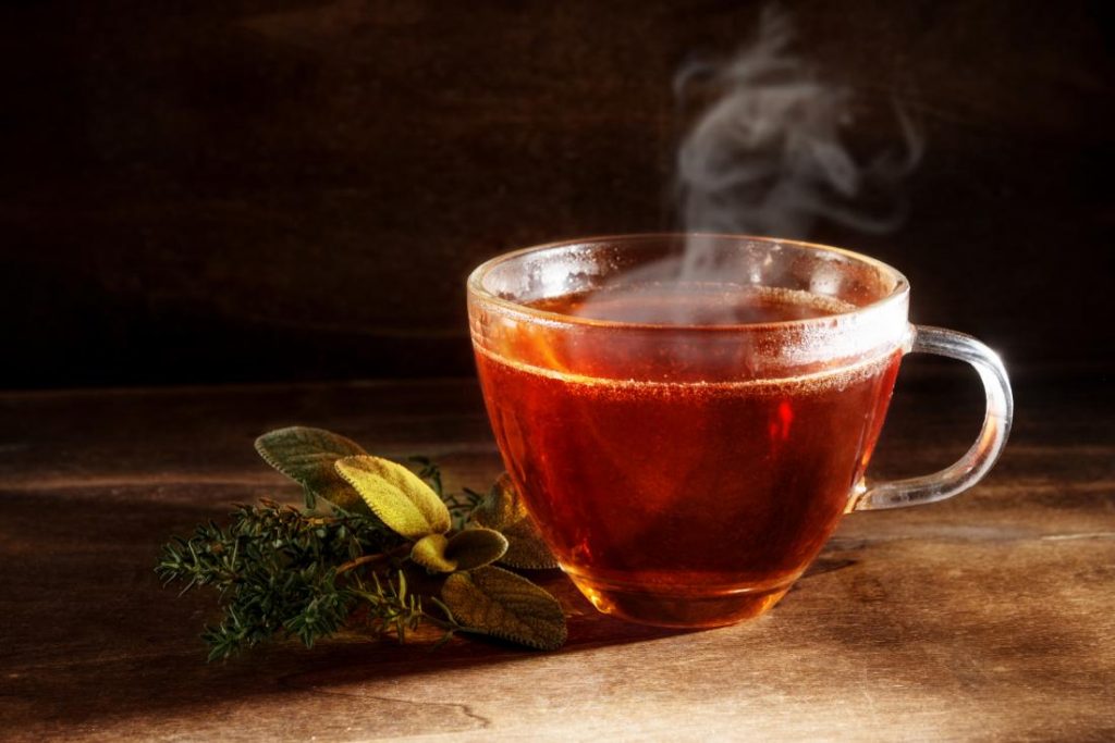 Hot infusion herbal tea Phānta Kalpanā